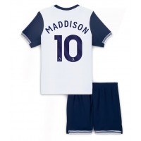 Camisa de time de futebol Tottenham Hotspur James Maddison #10 Replicas 1º Equipamento Infantil 2024-25 Manga Curta (+ Calças curtas)